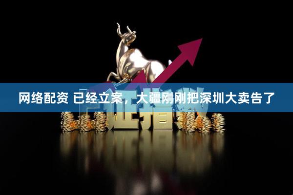 网络配资 已经立案,大疆刚刚把深圳大卖告了